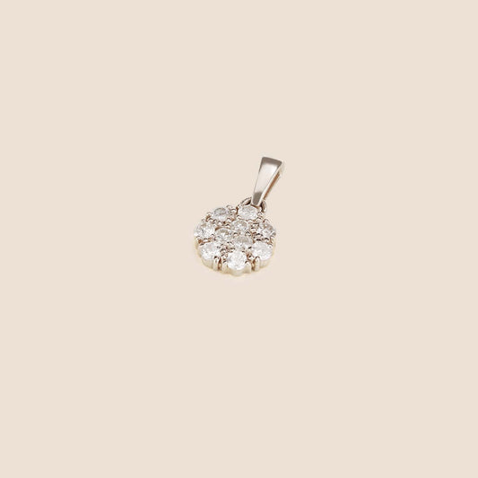 Cluster Pendant 10 Diamond