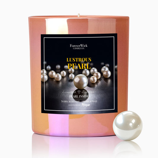 Lustrous Pearl Candle