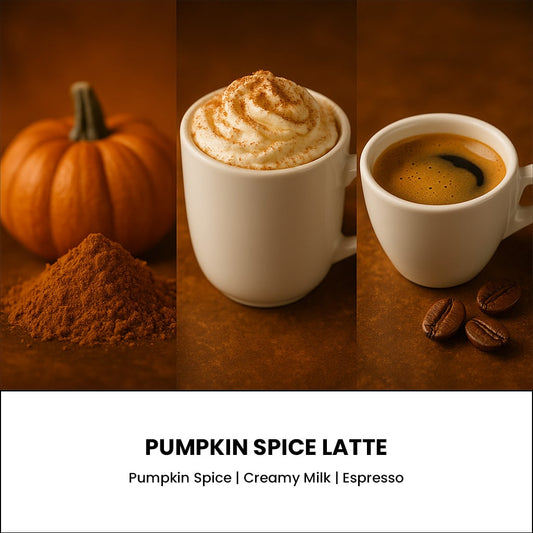 Pumpkin Spice Latte Diamond Candle