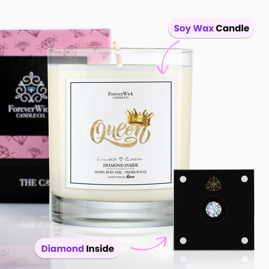 QUEEN Diamond Candle