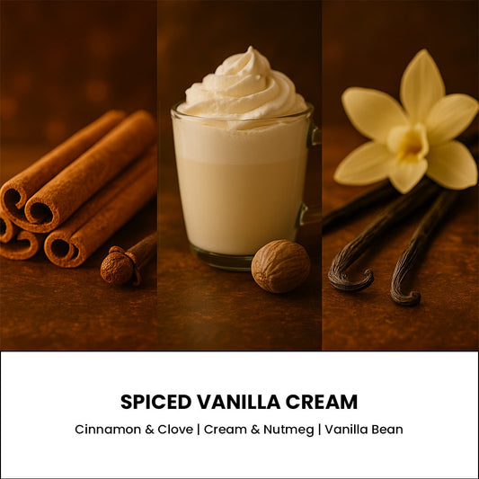 Cinnamon Vanilla Diamond Candle