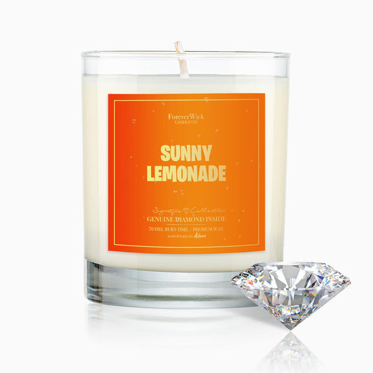 Sunny Lemonade Diamond Candle