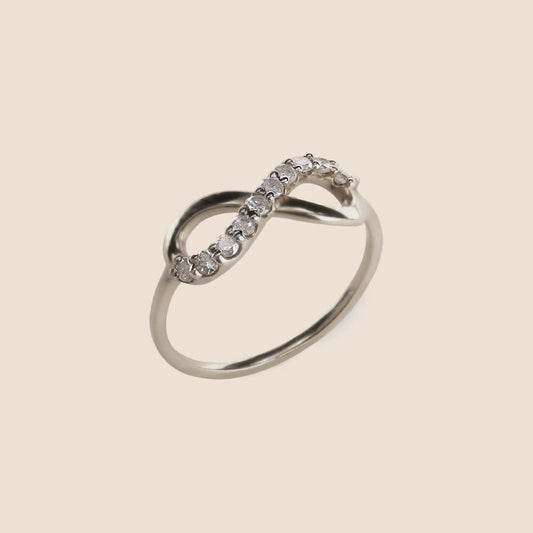 Infinity 10 Diamond Ring