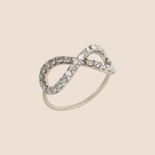 Infinity 30 Diamond Ring