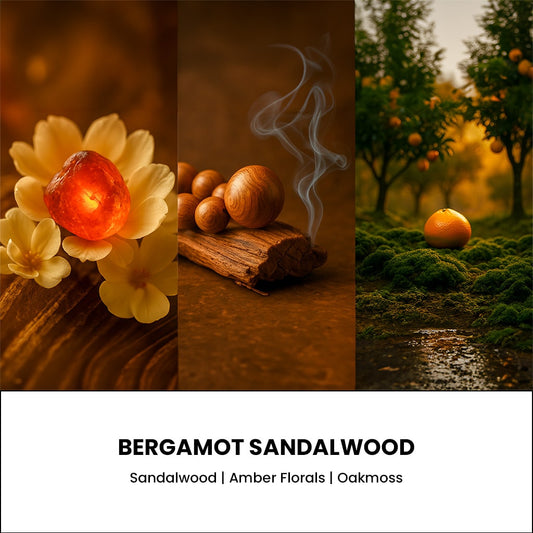 Sandalwood Diamond Candle
