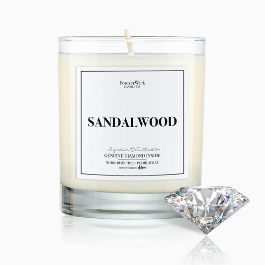 Sandalwood Diamond Candle