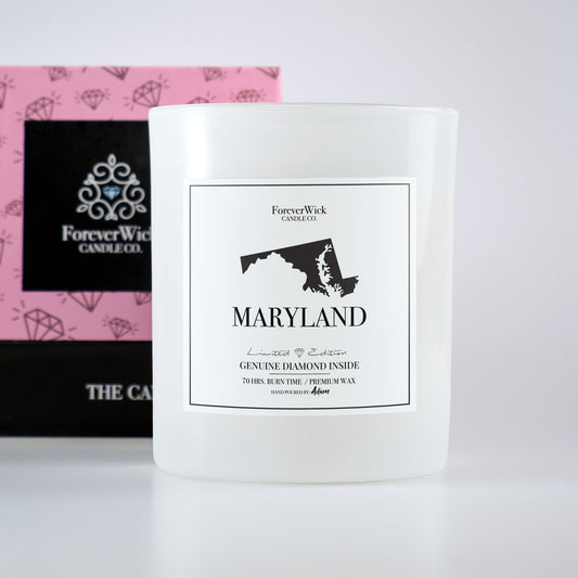 Maryland Diamond Candle