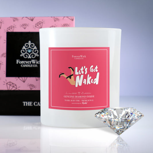 Let's Get Naked Diamond Candle