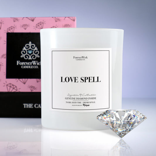 Love Spell Diamond Candle