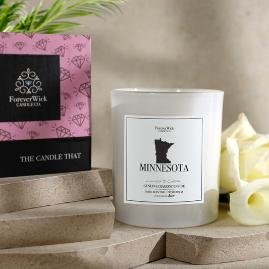 Minnesota Diamond Candle