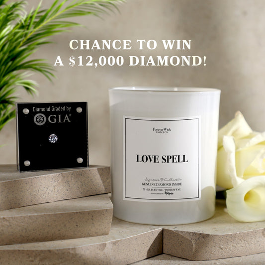 Love Spell Diamond Candle