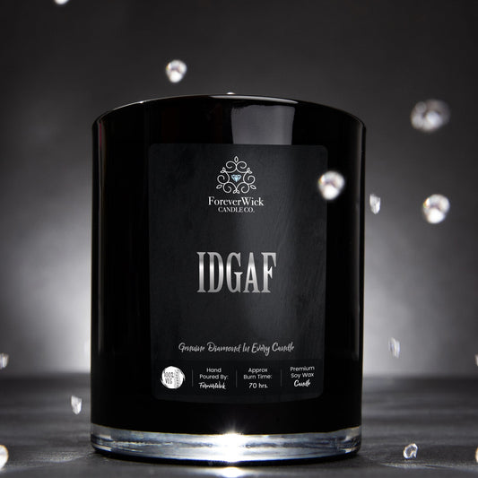 IDGAF Diamond Candle